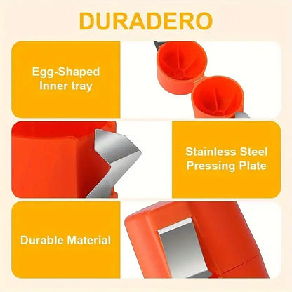 Professional Eggshell Opener and Separator Tool for Culinary Use - Efficient Egg Beater and Shell Cutting Device