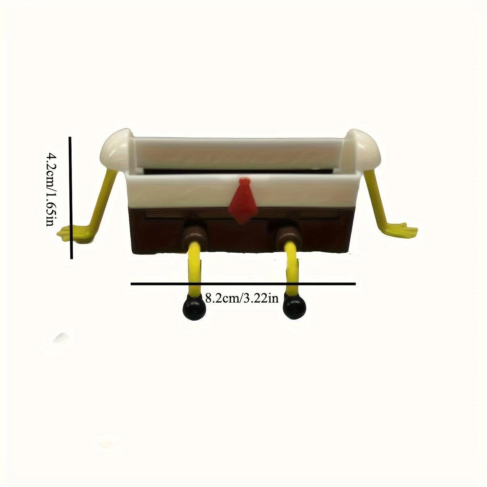 Lightweight Plastic Sponge Holder with Cartoon Design - Essential Soap Dish Rack for Bathroom and Dorm Use, Soap Saver and Bathroom Accessory